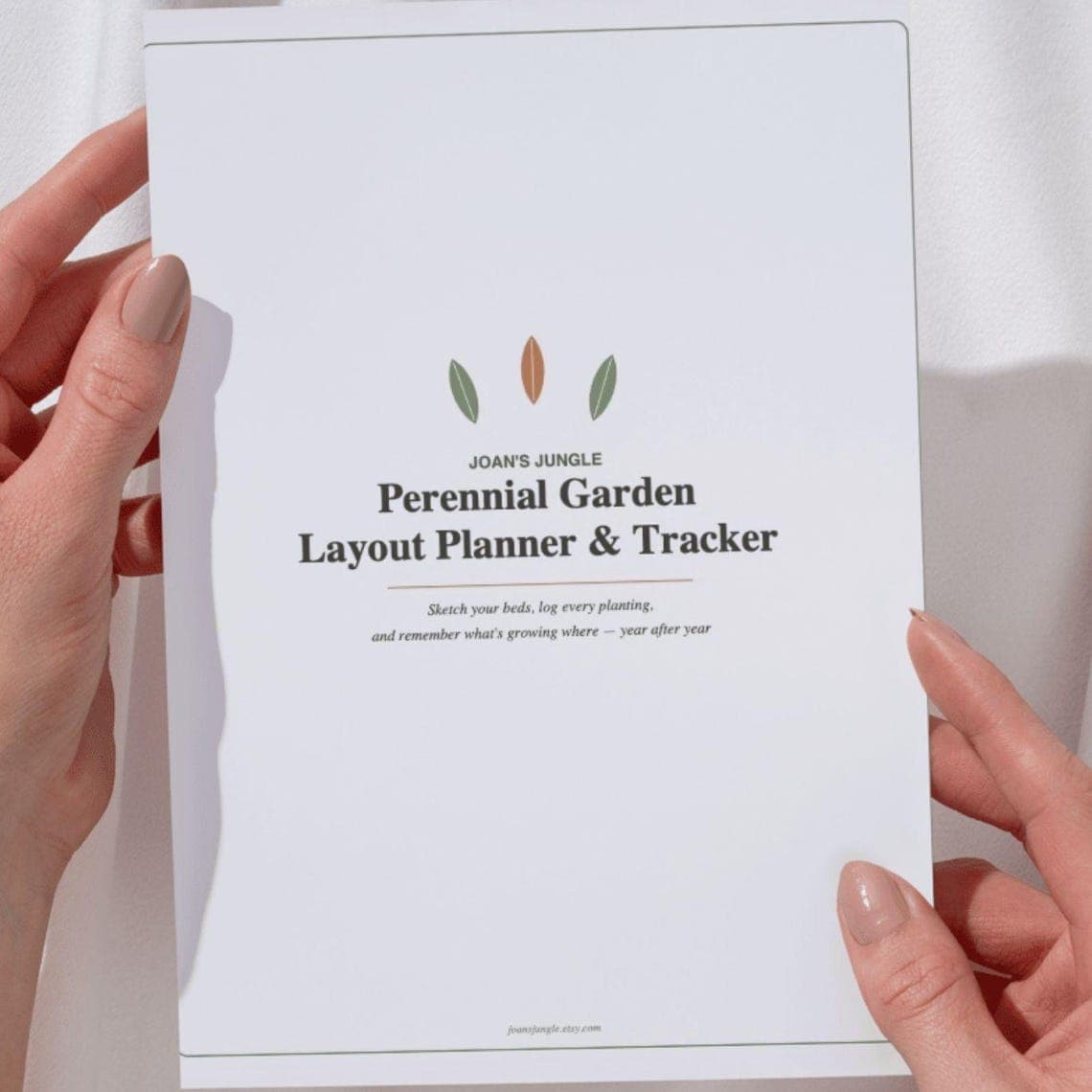 Perennial Garden Planner Printable