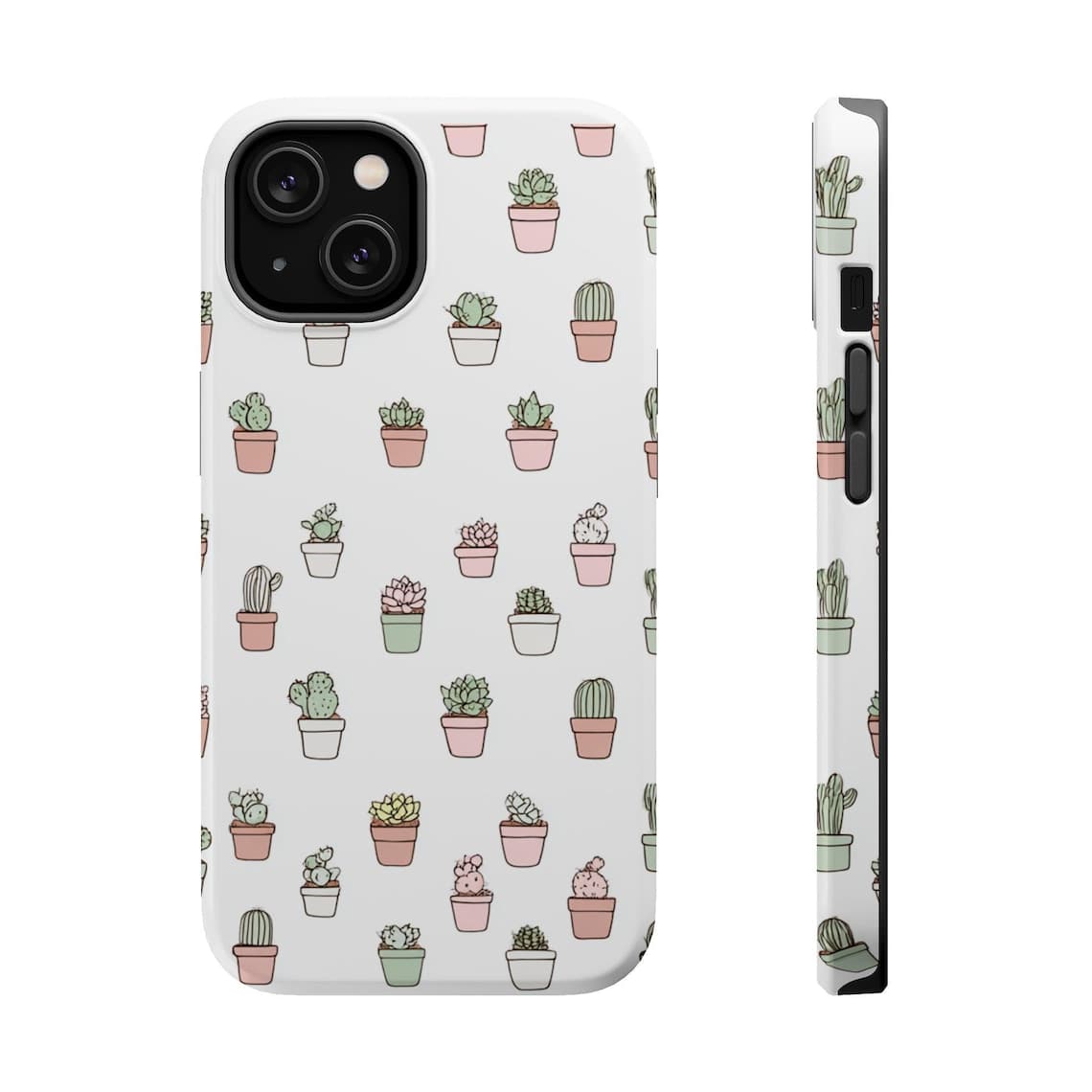 Succulent Pattern Phone Case