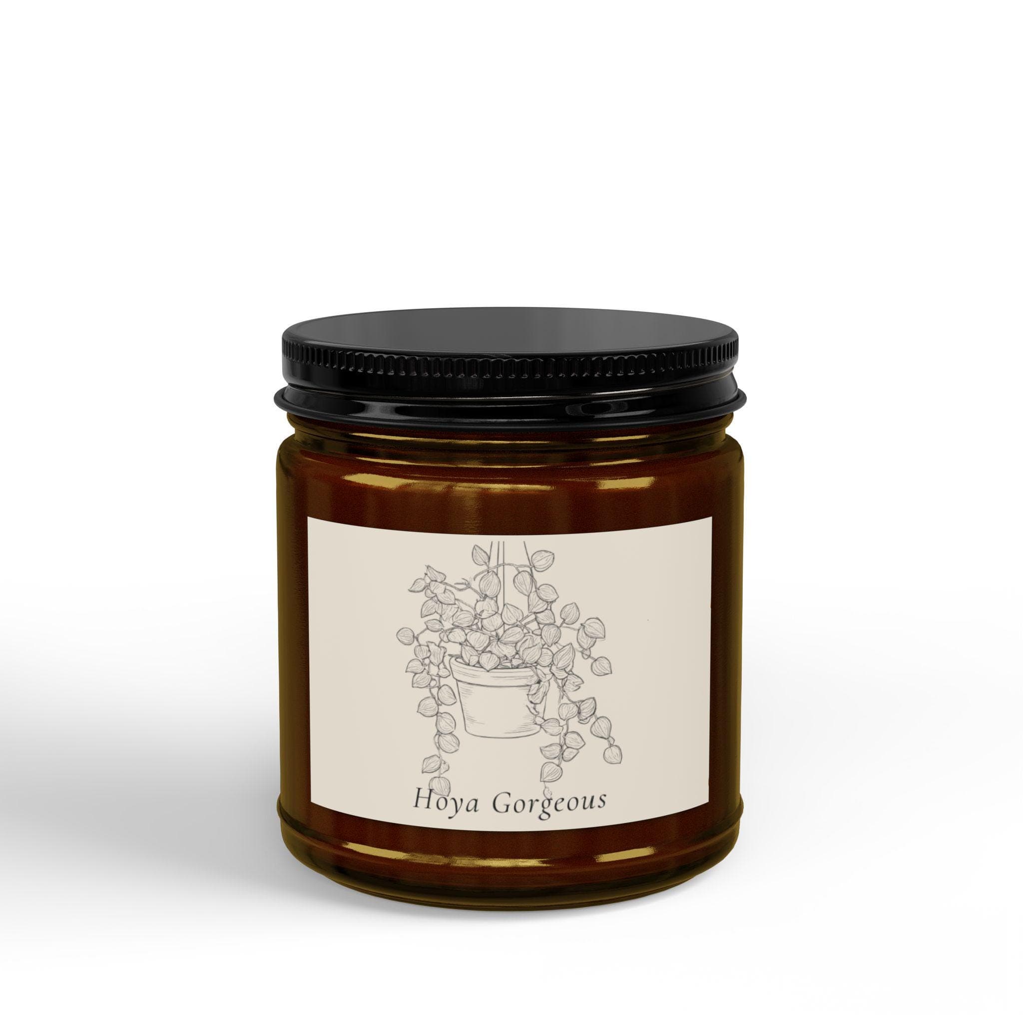 Hoya Plant Illustration Soy Candle I Hoya Gorgeous I Plant…